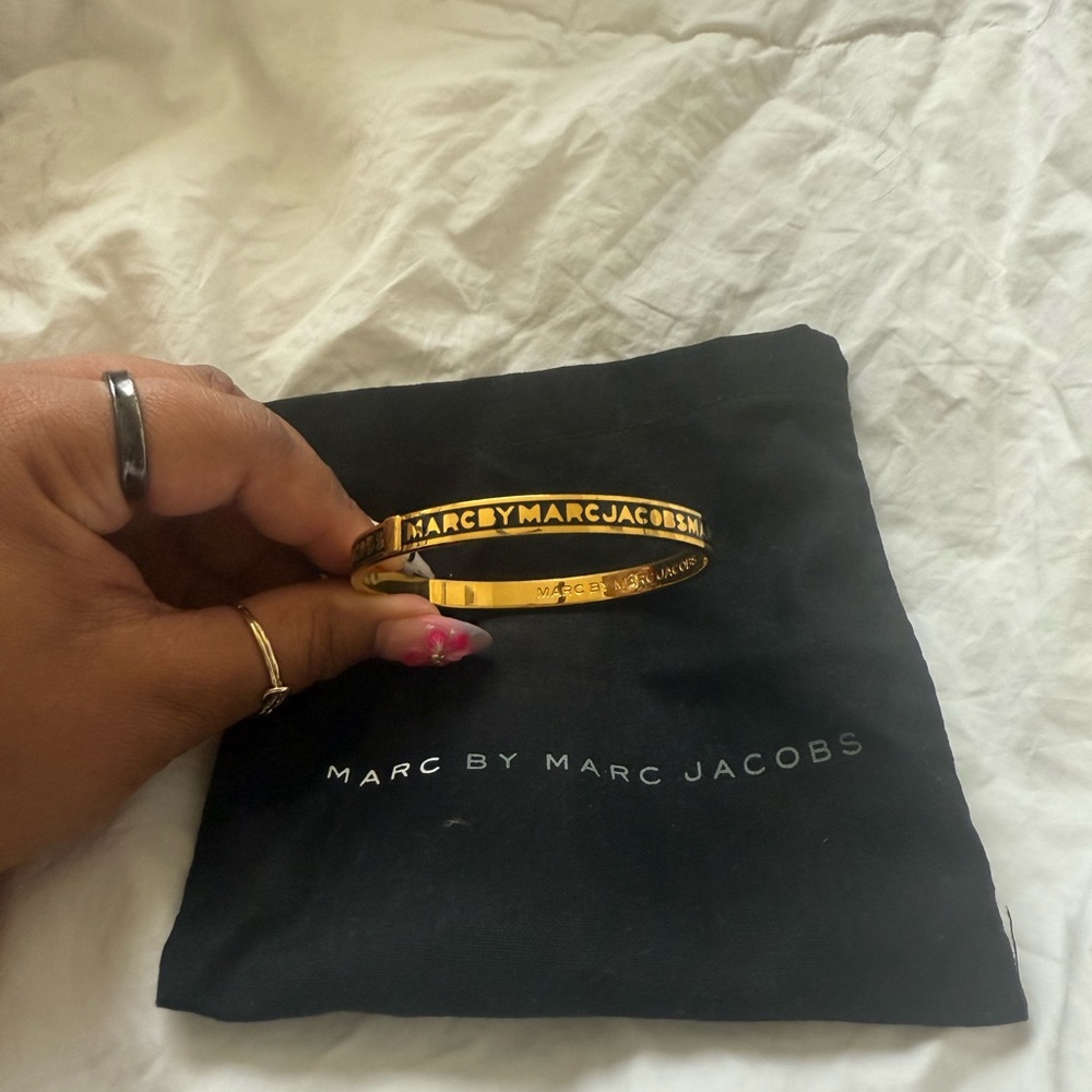 Marc by Marc Jacobs Shiny Gold Bracelet